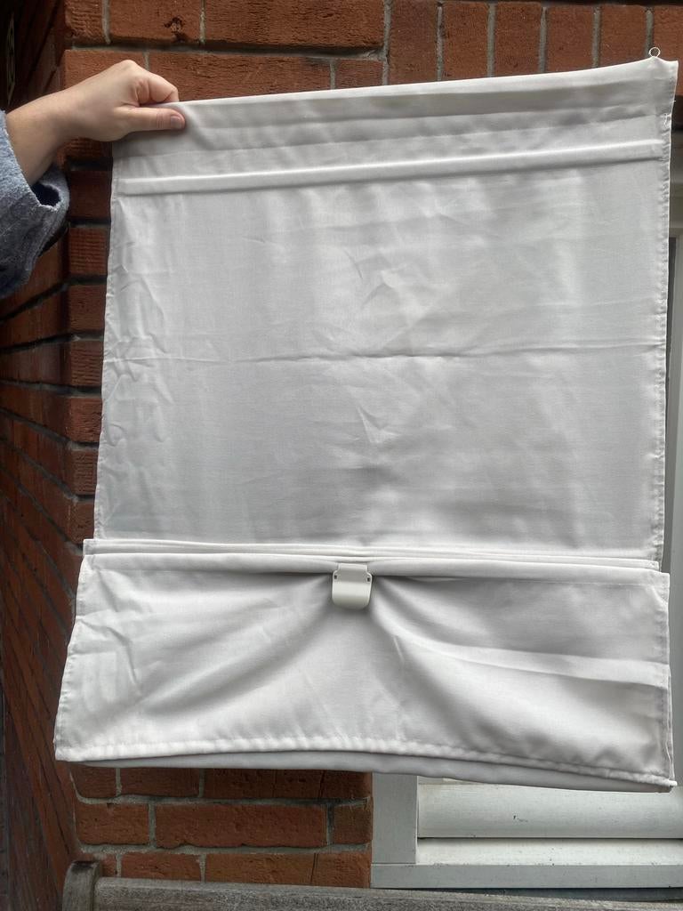 IKEA RINGBLOMMA Vouwgordijn 60x160 cm - Beige, Huis en Inrichting, Ophalen, Beige, 50 tot 100 cm, Zo goed als nieuw