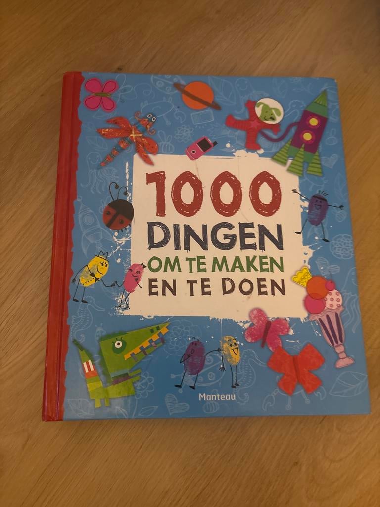 1000 Dingen om te Maken en te Doen - Knutselboek, Ophalen of Verzenden, Gelezen, Scrapbooking en Knutselen, Geschikt voor kinderen