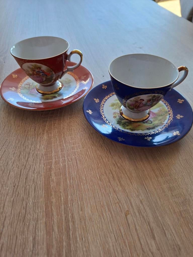 Wunsiedel Bavaria kopjes en schotels, Antiek en Kunst, Ophalen of Verzenden