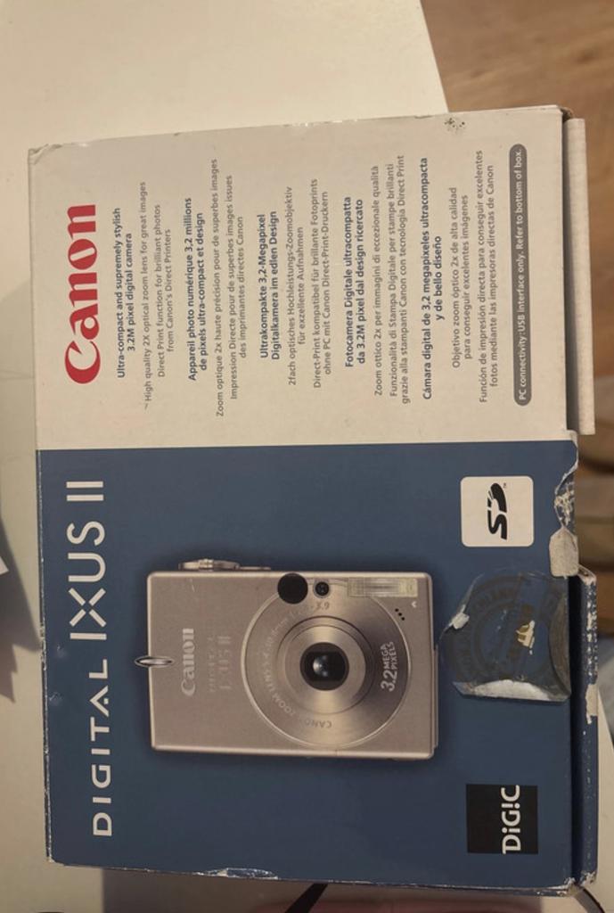 Canon Ixus II, Audio, Tv en Foto, Fotocamera's Digitaal, Gebruikt, Compact, Canon, Minder dan 4 keer, Ophalen of Verzenden