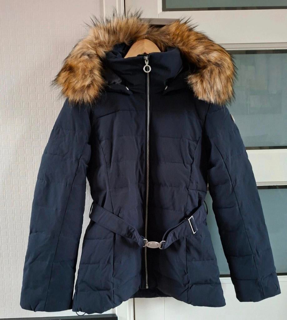 Luhta dames winterjas donkerblauw, Luhta, Blauw, Ophalen of Verzenden, Zo goed als nieuw