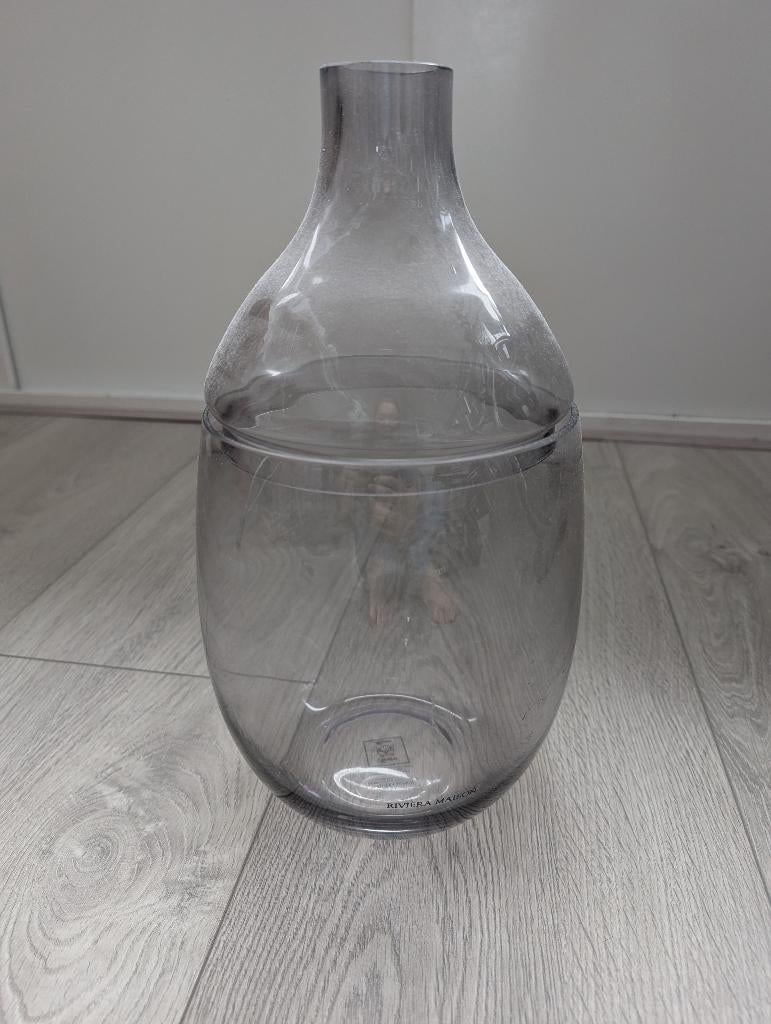 Vaas merk Riviéra Maison, Ophalen, Overige kleuren, Minder dan 50 cm, Glas