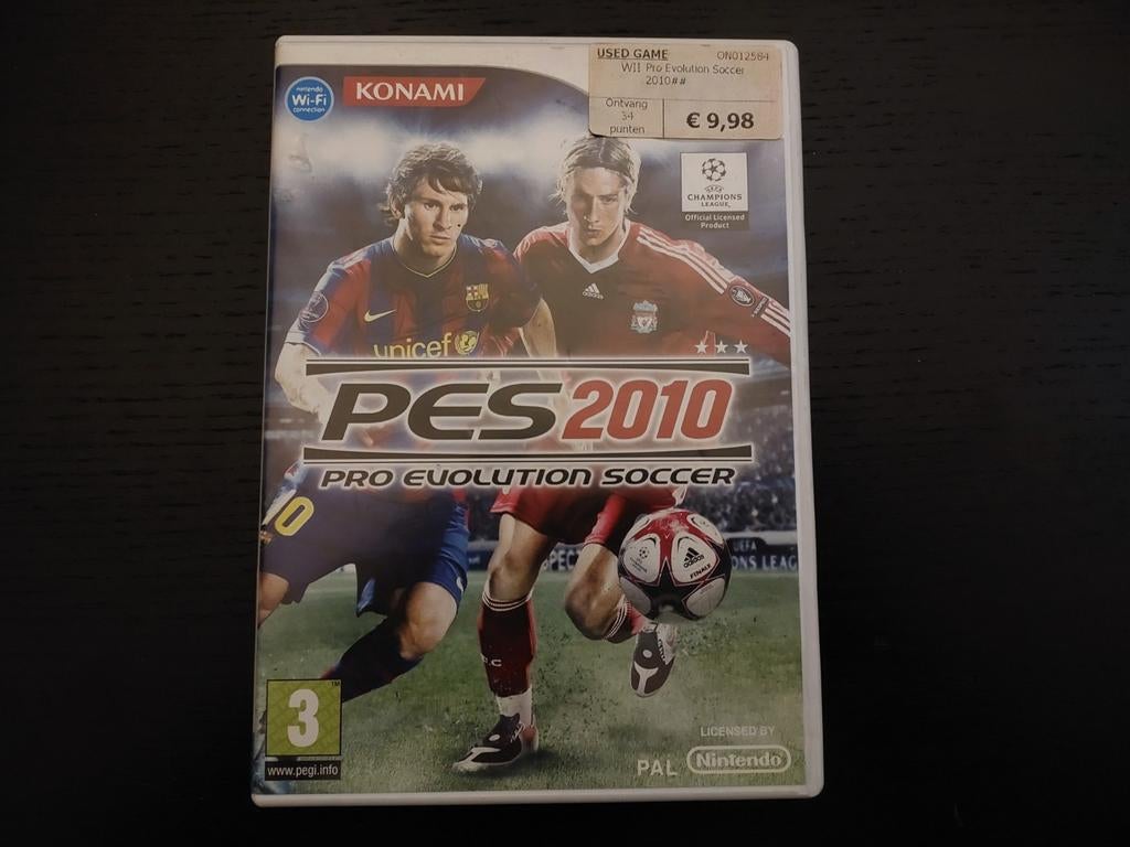 PES 2010, Ophalen of Verzenden, Zo goed als nieuw, Sport, 3 spelers of meer