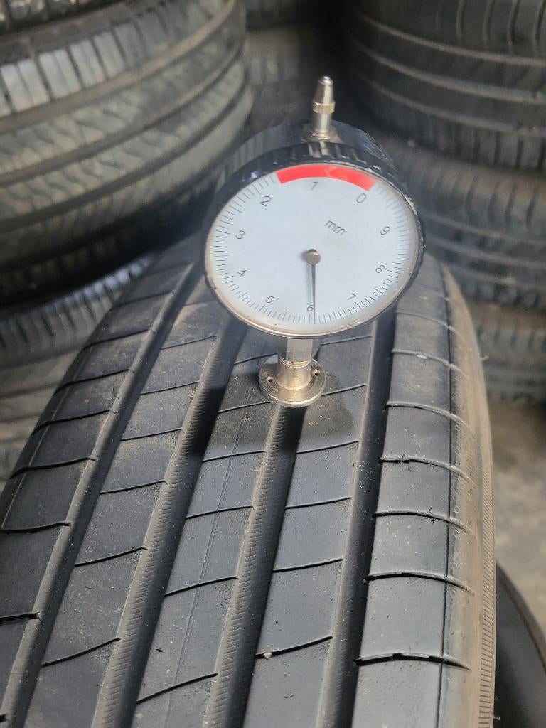 2 x 185/65/15 Michelin Primacy 6mm profiel 80,- Incl Montage, Gebruikt, 15 inch, Michelin France, Zomerbanden
