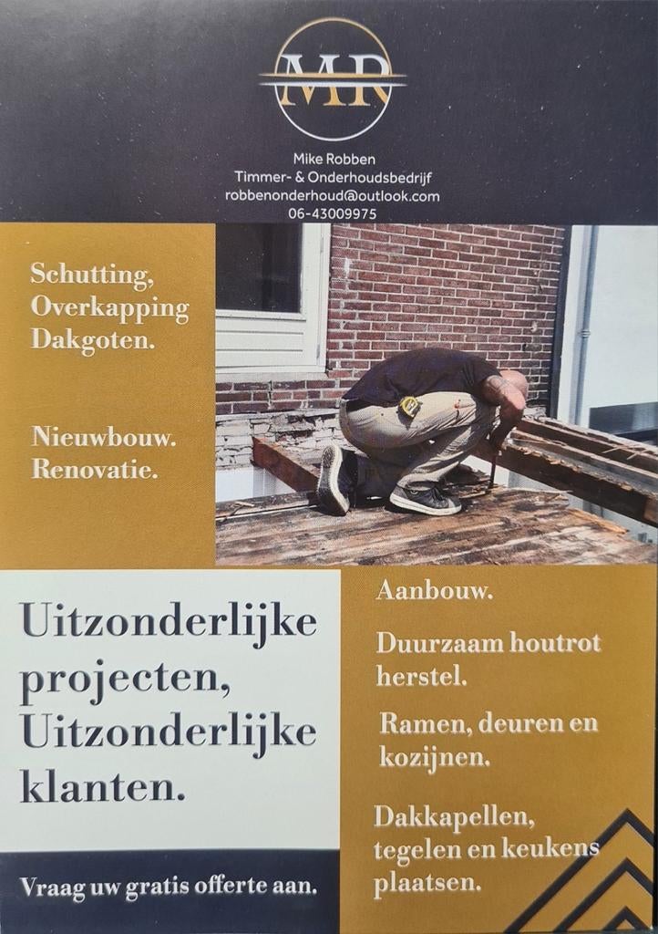 Aannemer Capelle aan den IJssel., Ophalen of Verzenden