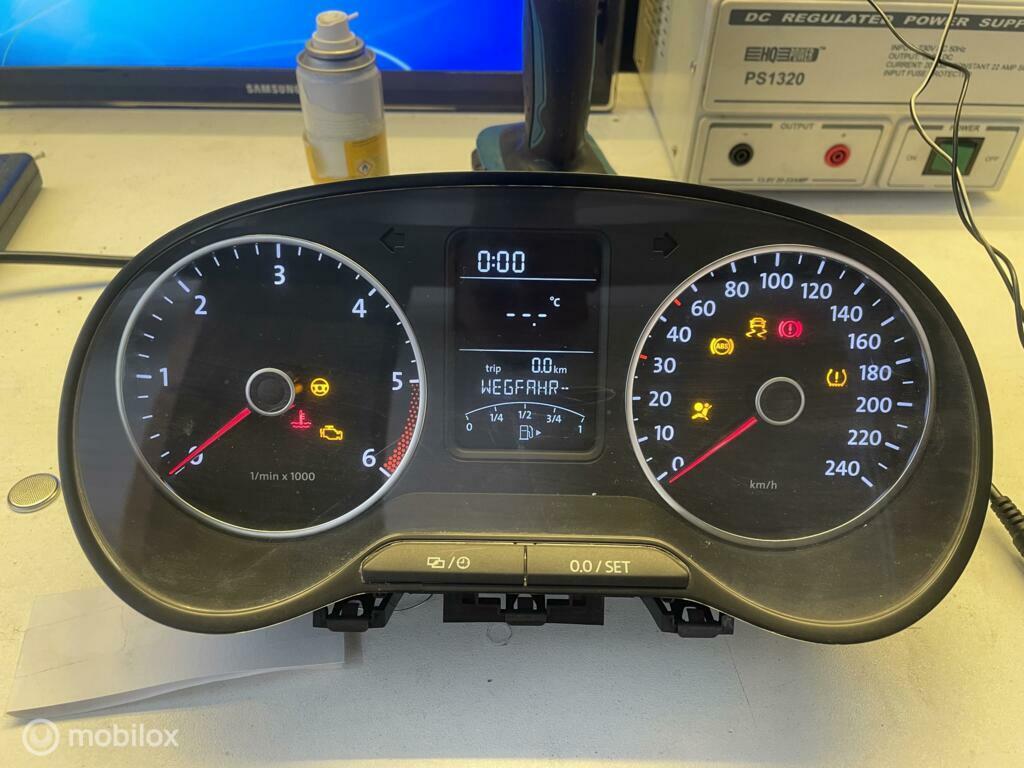 Dashboard tellerklok Vw Polo 6R 1.2TDi 6r0920861M, Auto-onderdelen, Ophalen of Verzenden, Gebruikt