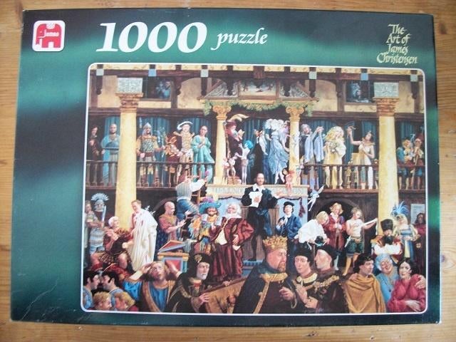 Jumbo Puzzel: 1000 stukjes: The Art of James Cristensen, Ophalen of Verzenden, 500 t/m 1500 stukjes, Gebruikt, Legpuzzel