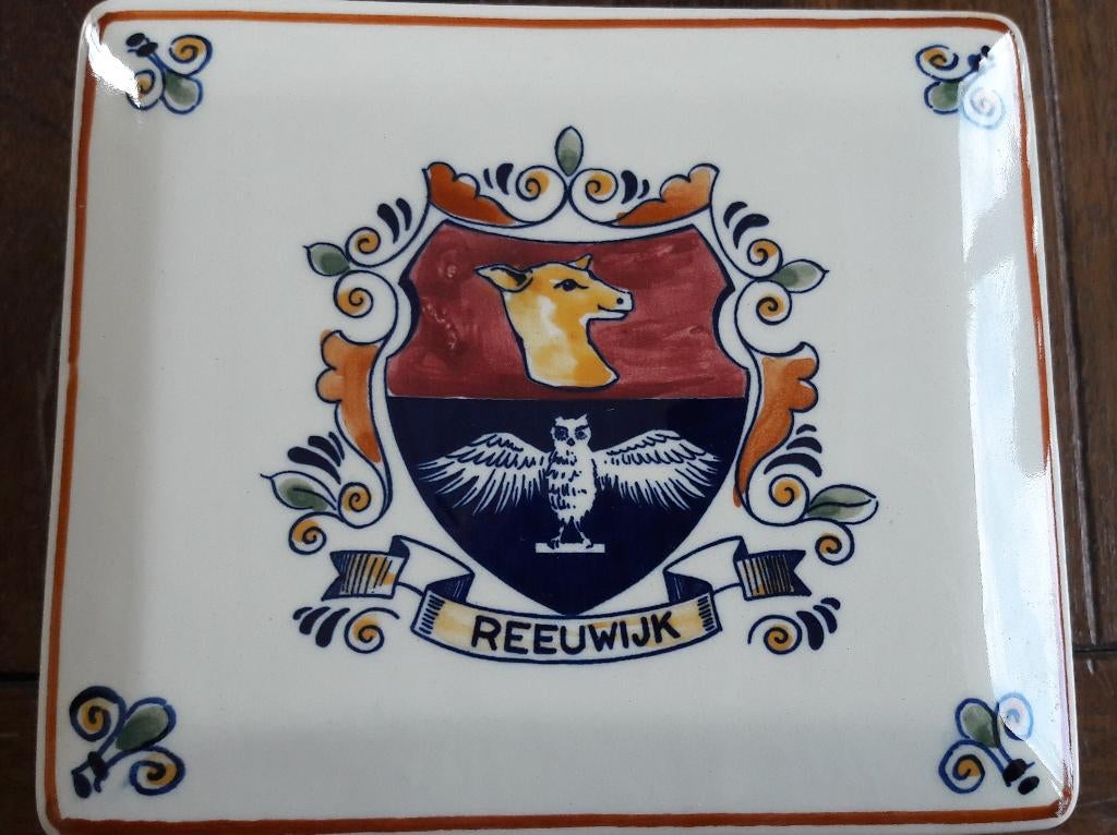 aardewerk doosje . Gouda aardewerk, Ophalen of Verzenden