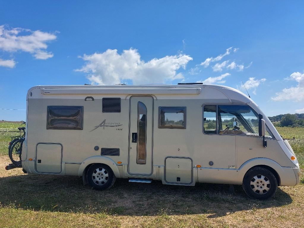 Bustner Aviano i684, Fiat, Reservewiel, Luifel, Treinzit