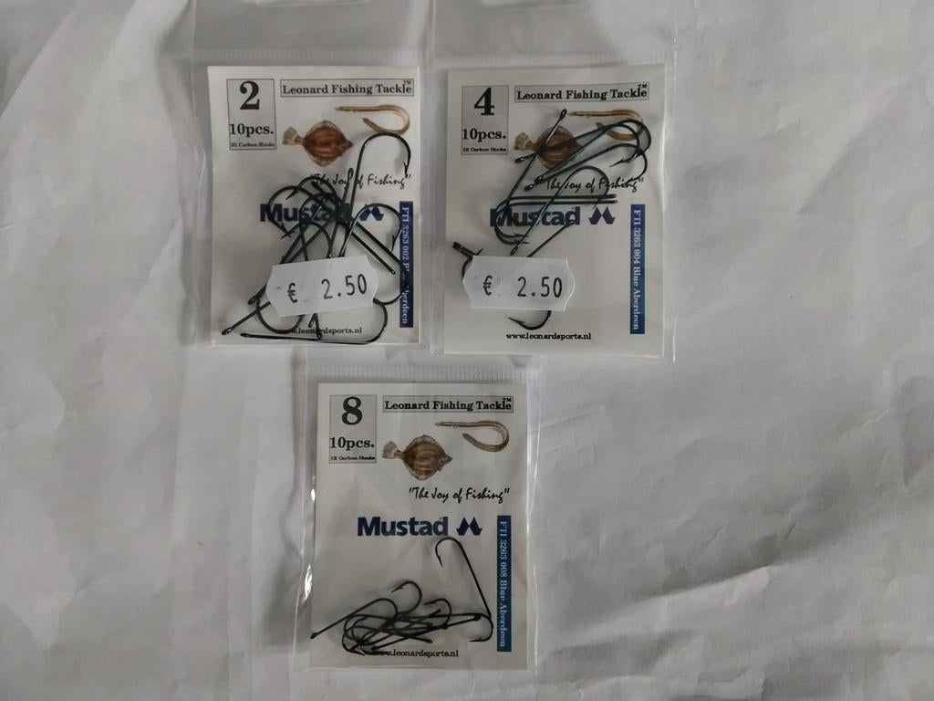 Mustad Vishaakjes - Nieuw in Verpakking, Watersport en Boten, Hengelsport | Algemeen, Ophalen of Verzenden, Nieuw, Haak