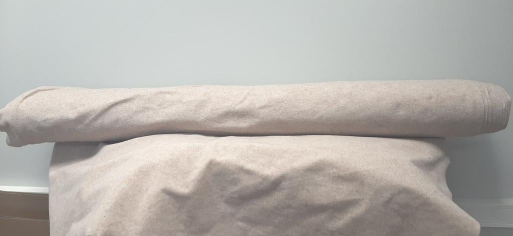 Naaldvilt beige voor bekleden van oa bussen, campers enz., Ophalen, Nieuw, Overige typen