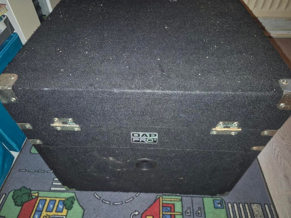 DAP 19 inch Flightcase - Leeg en Netjes, Muziek en Instrumenten, Ophalen of Verzenden, Gebruikt, Speaker of Versterker, Flightcase