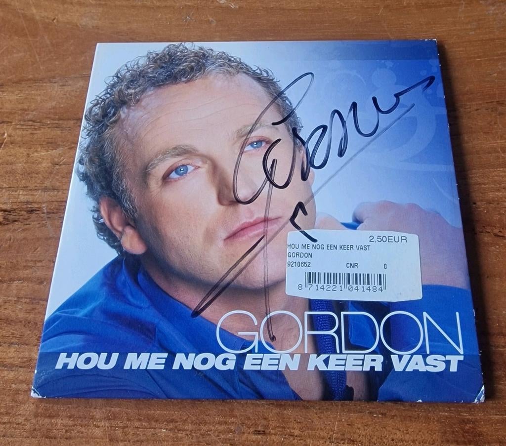 Gesigneerde CD Gordon - Handtekening, Verzamelen, Ophalen of Verzenden