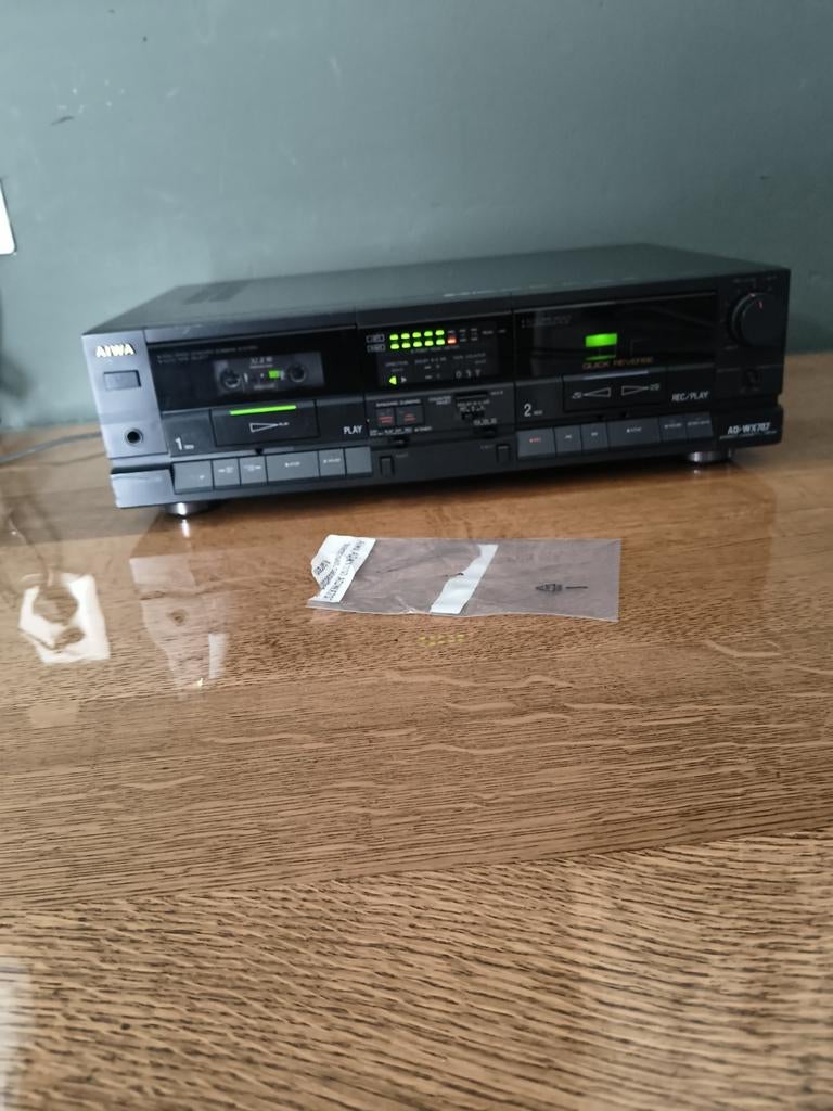Aiwa AD-WX707 -riemen zijn vervangen, Audio, Tv en Foto, Cassettedecks, Ophalen, Overige merken
