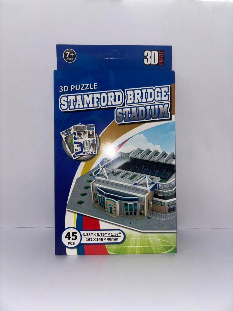 Chelsea 3D stadion puzzel, Ophalen of Verzenden, Nieuw, Buitenlandse clubs, Beeldje of Poppetje