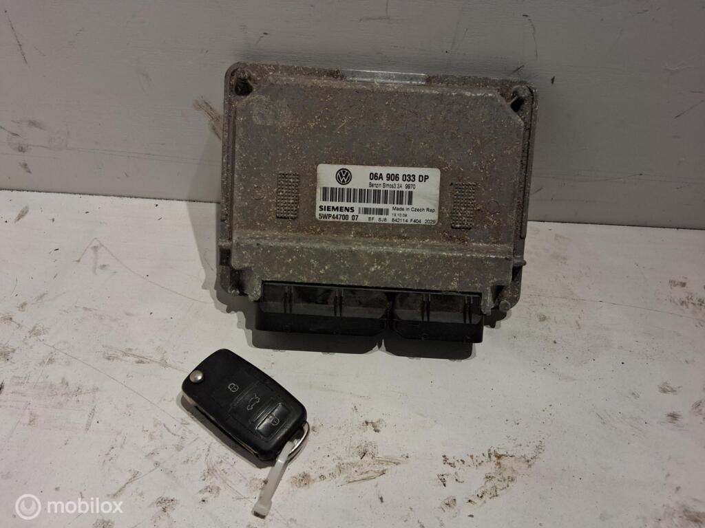 ECU-module Vw New Beetle 1.6 ('98-'10) 06A906033DP, Gebruikt, Volkswagen, Ophalen of Verzenden
