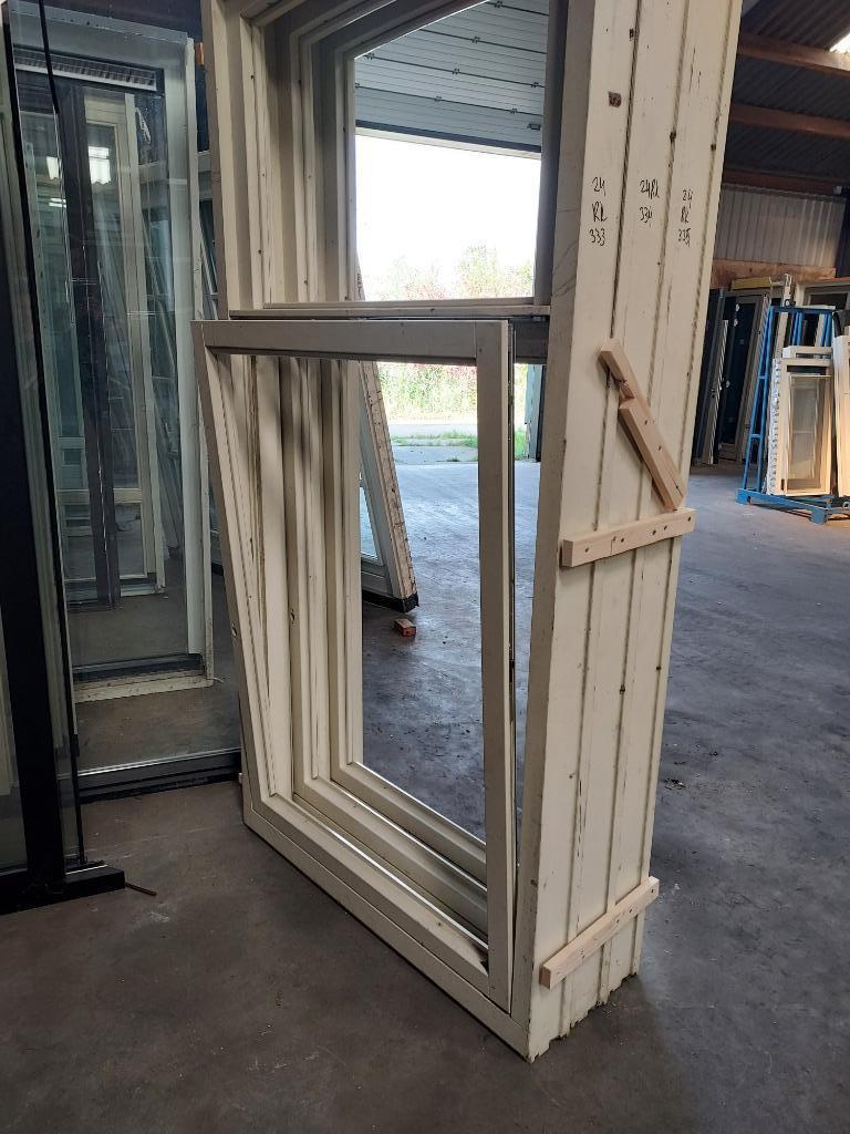 Nog 2x draaikiep Raamkozijn bezorgen factuur mogelijk, Gevelraam of Ruit, 80 tot 120 cm, Zo goed als nieuw, 160 cm of meer