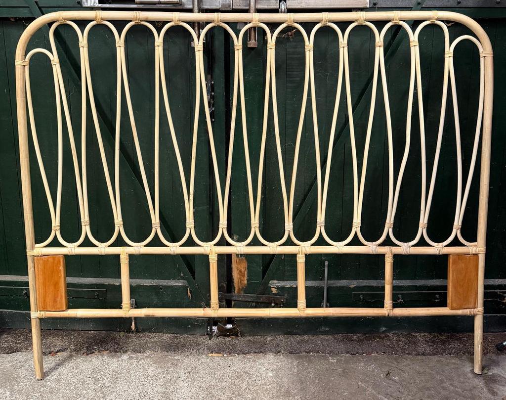 Rotan hoofdeind 180cm (in prijs verlaagd!), Ophalen of Verzenden, 180 cm, Hout, Nieuw