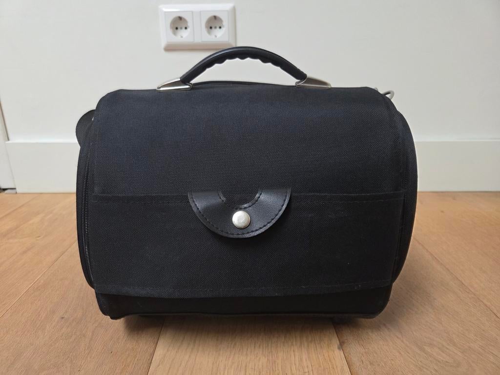 Hardcover beautycase, Ophalen of Verzenden, Zo goed als nieuw, Blauw, Hardcase