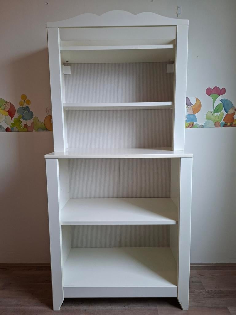 Witte Ikea Hensvik Kast met Planken, Huis en Inrichting, Ophalen, Gebruikt, 50 tot 100 cm, Modern