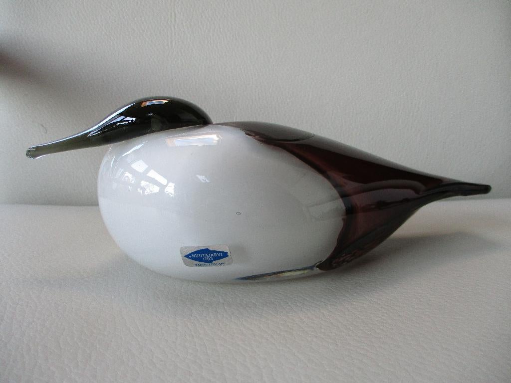Nuutajarvi - Oiva Toikka - vogel - Haahka (Eider) - Finland, Ophalen of Verzenden, Zo goed als nieuw