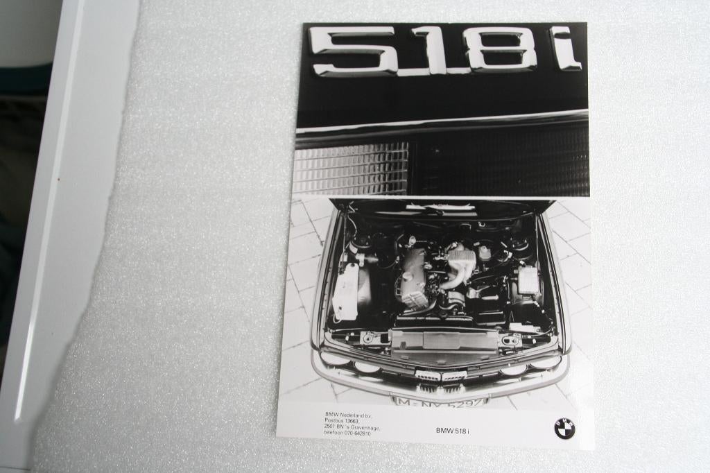 Persfoto BMW 518i E28 (1981) (5), Ophalen of Verzenden, Nieuw, BMW