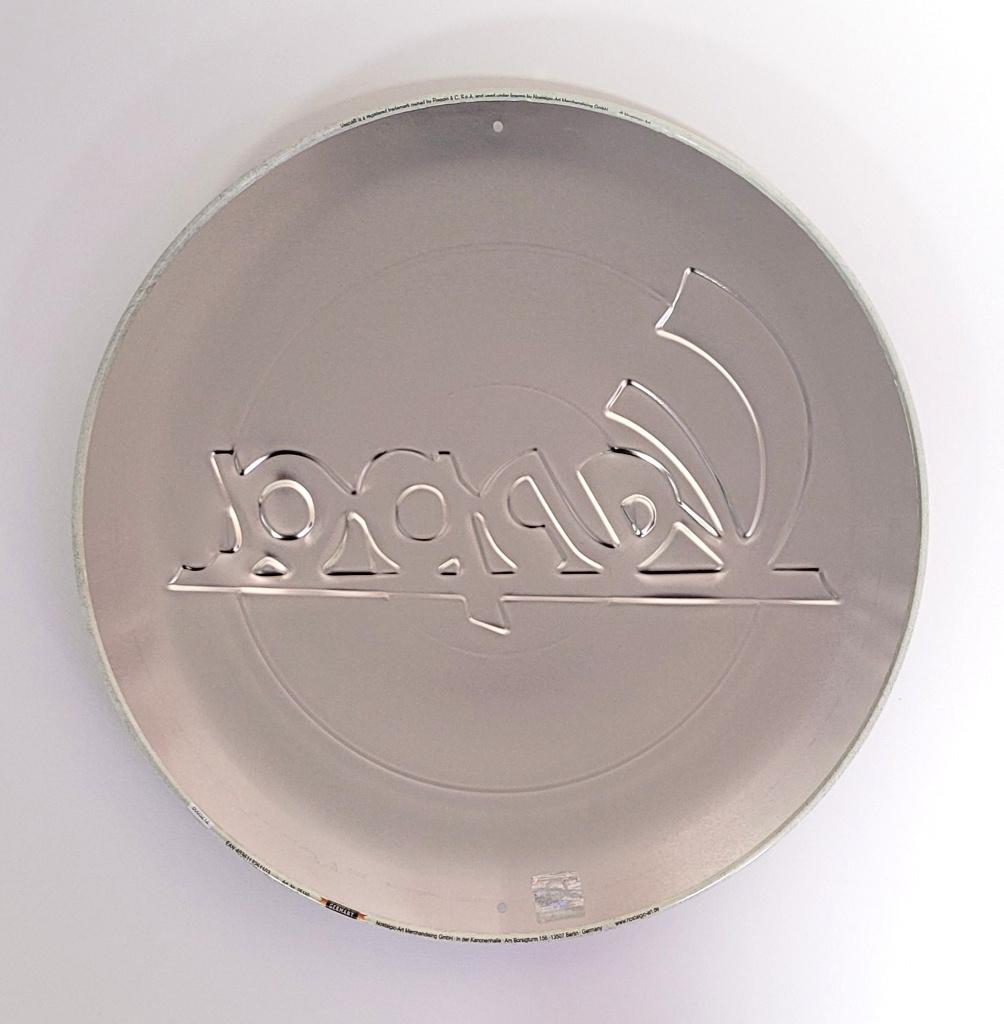 Vespa logo rond relief reclamebord van metaal wandbord deco, Reclamebord, Info@deconoord.nl, Deco Noord, Nieuw