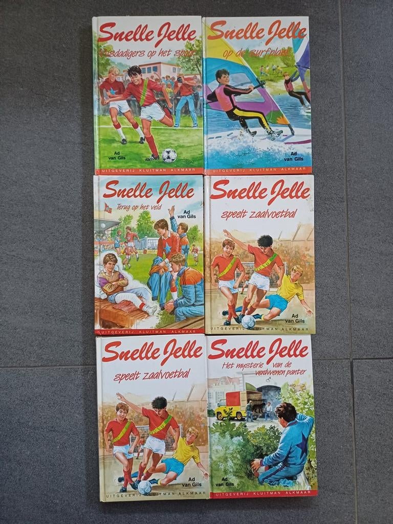 Snelle jelle boeken, Ophalen, Gelezen, Ad van gils, Balsport