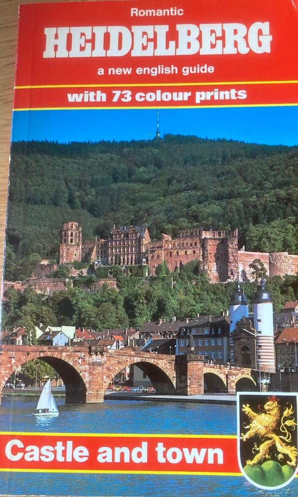 Engelstalige gids van Heidelberg met plattegrond - 1978, Overige merken, Europa, Ophalen of Verzenden, Zo goed als nieuw