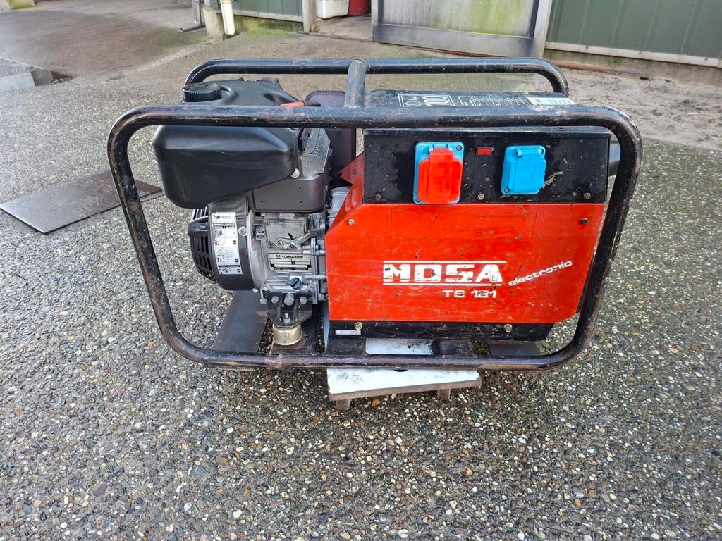 Lasaggregaat - Mosa ts181, Ophalen of Verzenden, Gebruikt, Minder dan 5 kVA, Benzine