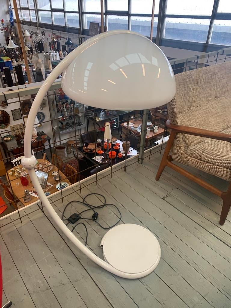 Lamp Iconische Serpente vloerlamp Italiaanse Martinelli Luce, Ophalen of Verzenden