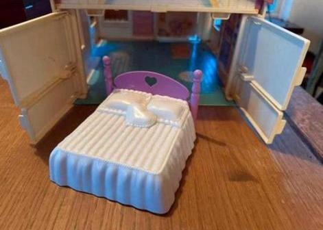 My Little Pony G1 Show Stable - stal en bed, Ophalen of Verzenden, Gebruikt