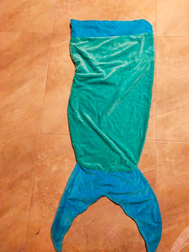 ZEEMEERMIN START VIS BLAUW MEISJE CARNAVAL, Ophalen of Verzenden, Nieuw, 110 t/m 116, Meisje