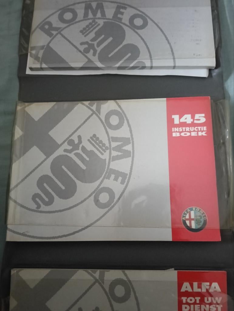 Alfa Romeo 145 Documentatie Pakket, Ophalen of Verzenden