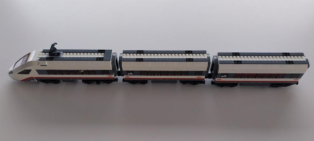 Lego 60051 hogesnelheidstrein (zonder motorisering), Ophalen of Verzenden, Gebruikt, Complete set, Lego