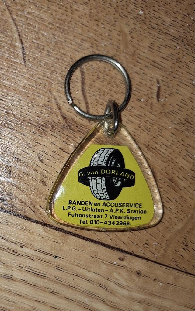 Vintage G. van Dorland Sleutelhanger, Ophalen of Verzenden