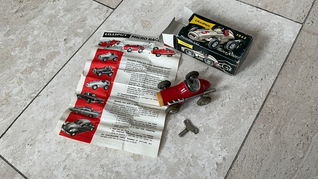 Schuco lilliput micro racer., Antiek en Kunst, Antiek | Speelgoed, Ophalen of Verzenden