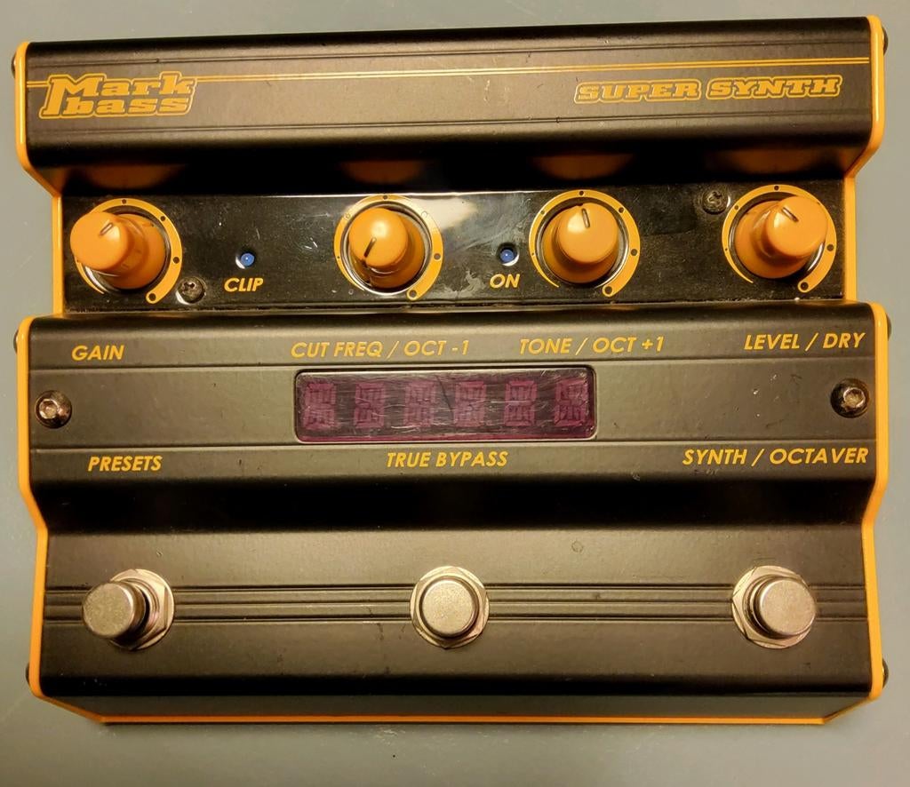 Markbass Super Synth Bass Pedaal - Synth & Octaver, Ophalen of Verzenden, Gebruikt, Overige typen