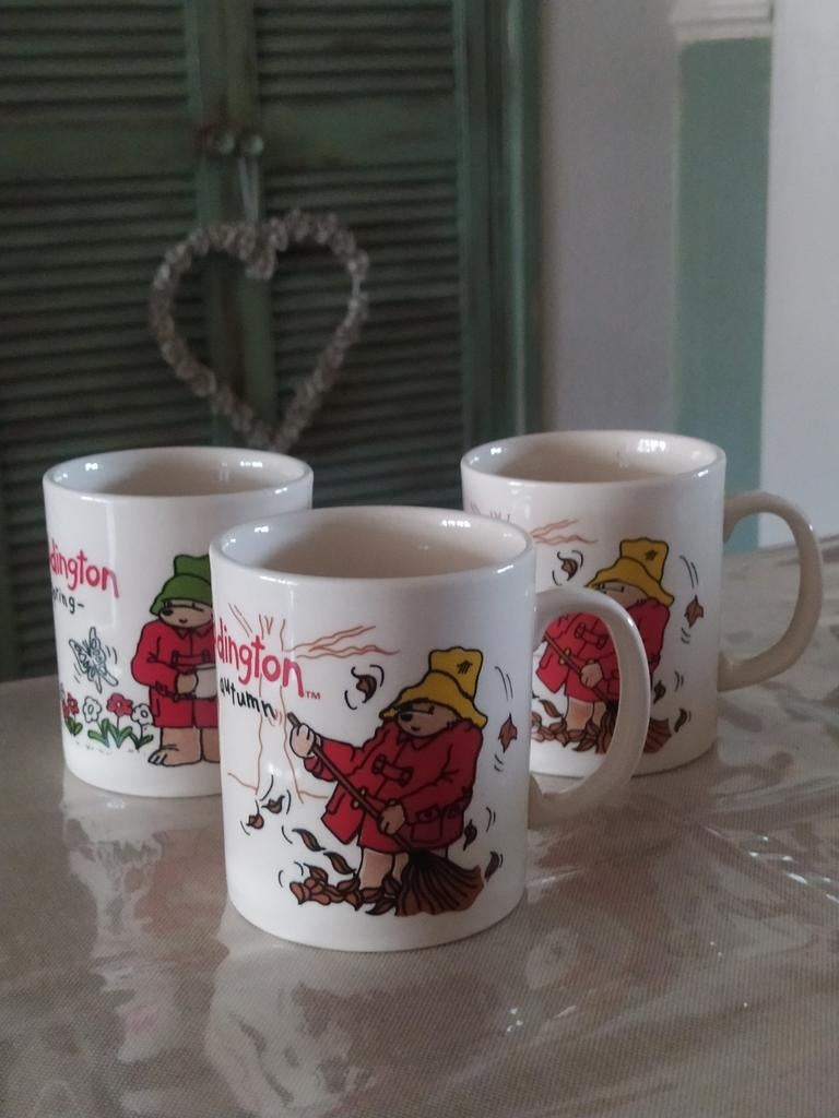 Paddington bekers (2), Ophalen of Verzenden, Porselein, Overige stijlen, Kop(pen) en/of Schotel(s)