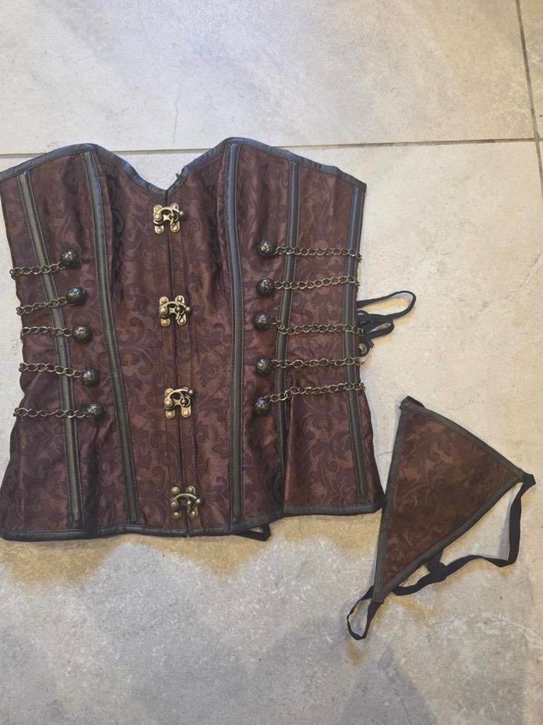 Corset. Bruine. Maat m, Ophalen of Verzenden, Nieuw, Maat 38/40 (M)