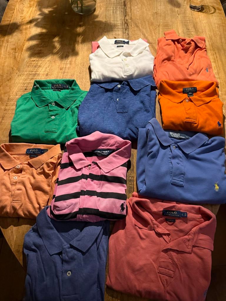 Ralph Lauren Polo's! Ook per stuk te koop, Verzenden, Zo goed als nieuw, Overige maten, Overige kleuren