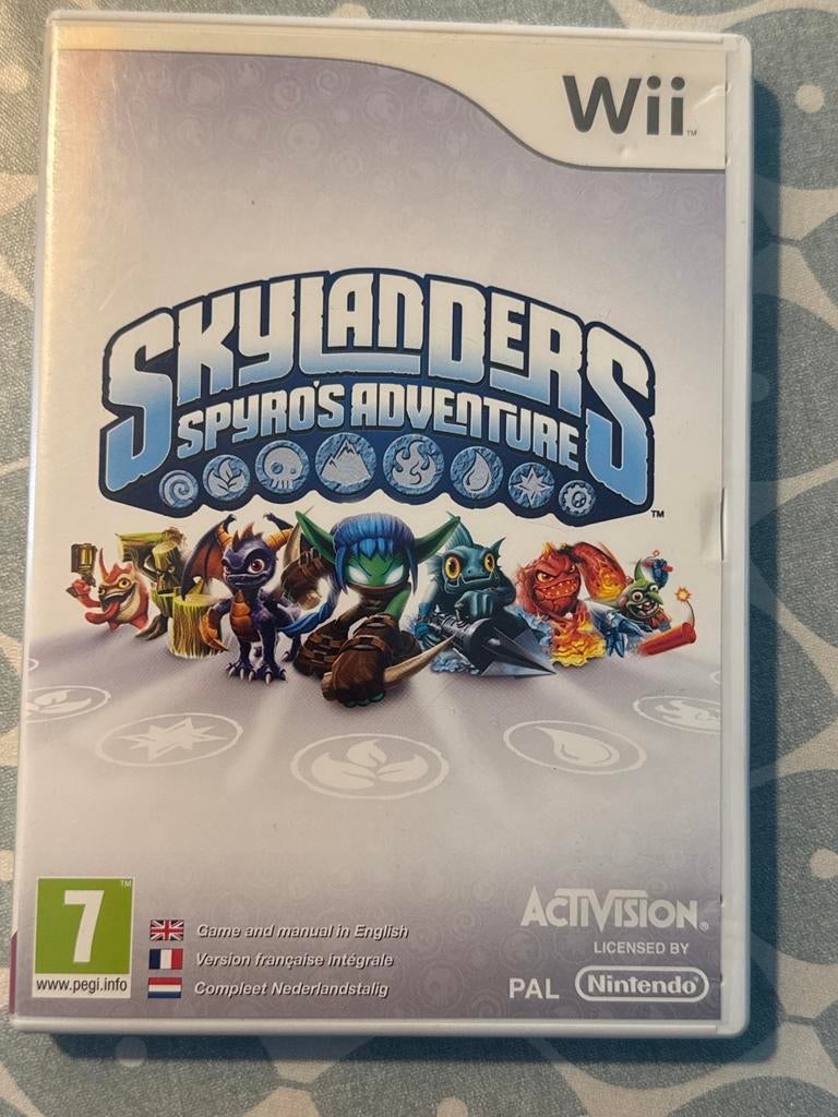 Skylanders Spyro's Adventure (alleen de game)- Wii, Avontuur en Actie, 2 spelers, Eén computer, Ophalen of Verzenden