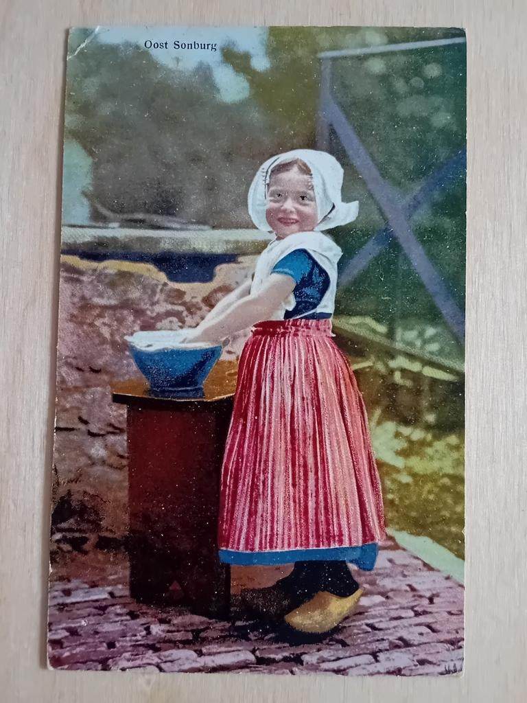 Ansichtkaart Klederdracht, Ophalen of Verzenden, 1920 tot 1940, Klederdracht