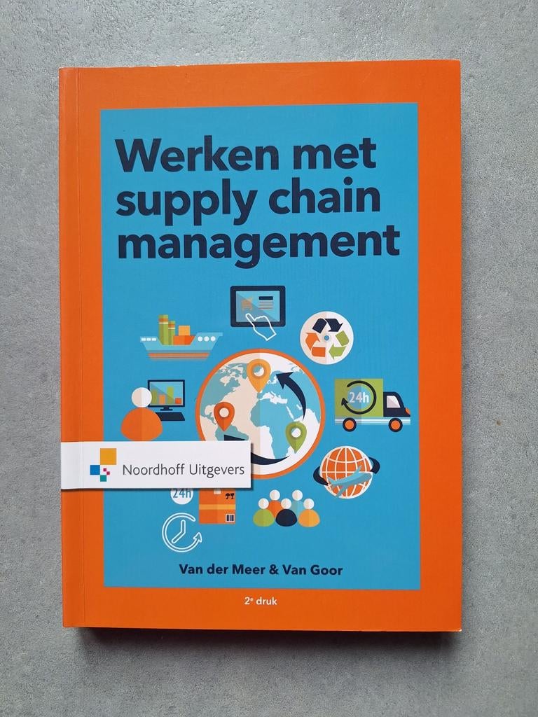 Werken met supply chain management, Boeken, Ophalen of Verzenden, Beta, Zo goed als nieuw, HBO
