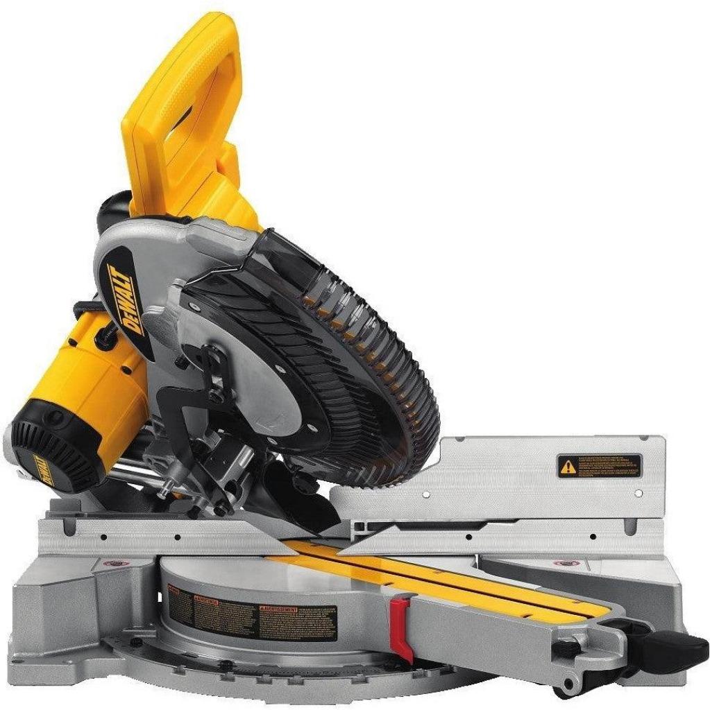 DeWALT DWS780-QS Afkort/verstekzaag 305mm met XPS indicator, Doe-het-zelf en Verbouw, Gereedschap | Zaagmachines, 70 mm of meer