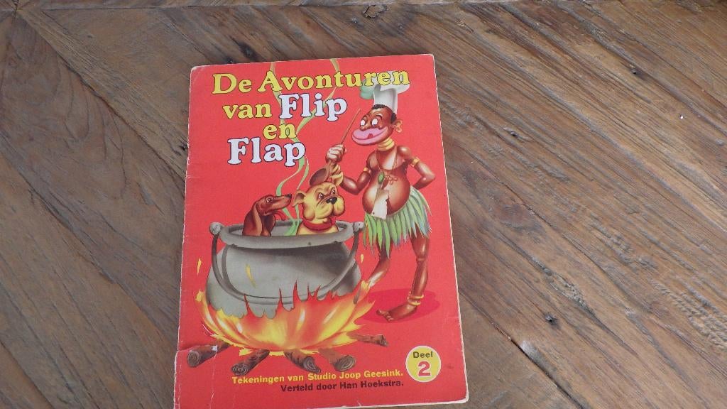 retro boek van Flip en Flap, Verzamelen, Ophalen of Verzenden, Overige typen