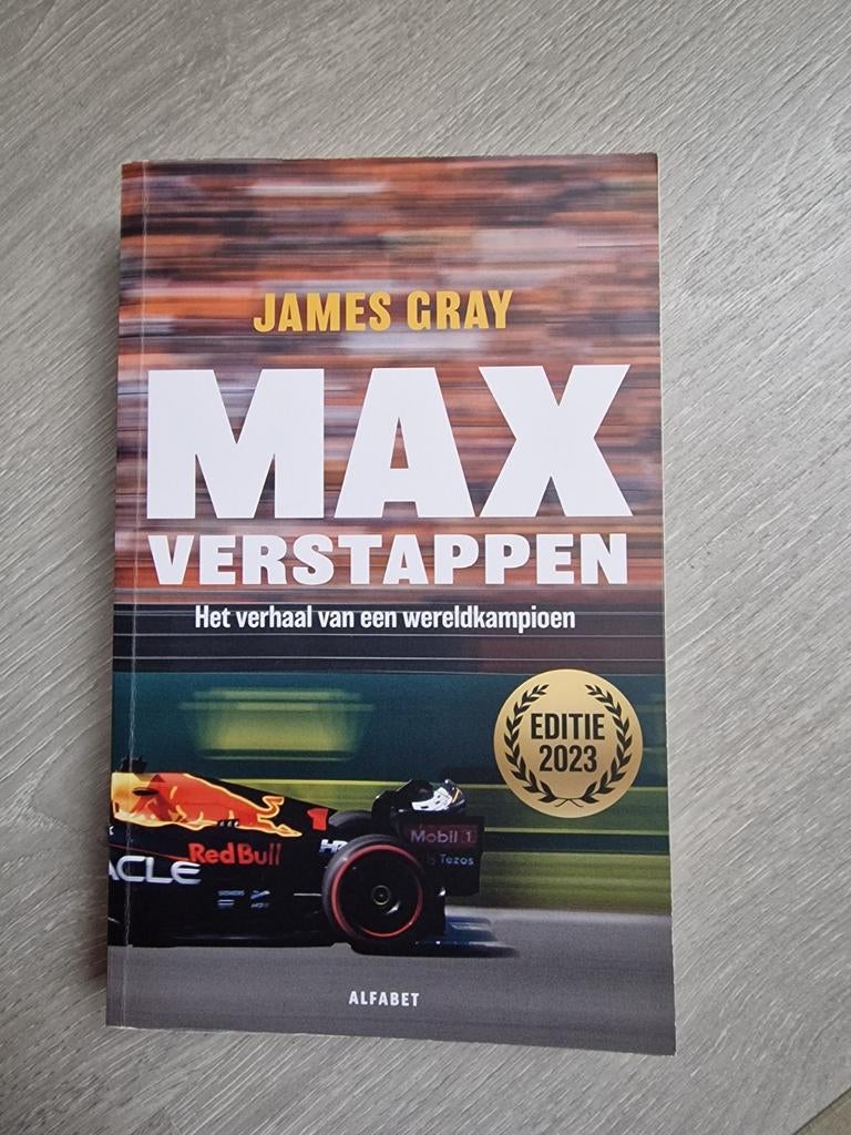 Max Verstappen - Het verhaal van een wereldkampioen, Ophalen of Verzenden, Zo goed als nieuw, James Gray, Sport