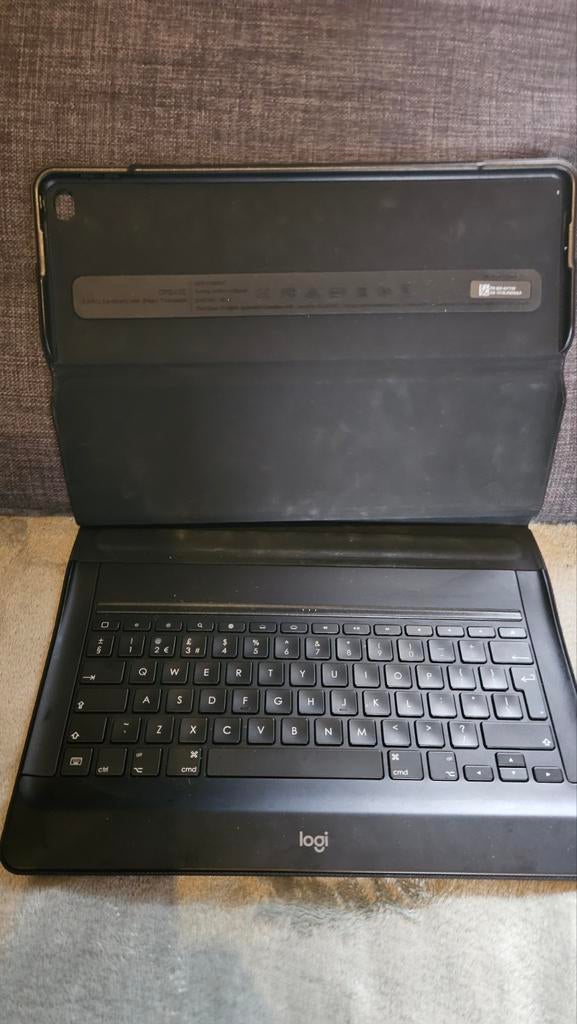 iPad Pro Toetsenbordhoes, Computers en Software, Toetsenborden, Gebruikt, Logitech, Azerty, Ophalen of Verzenden
