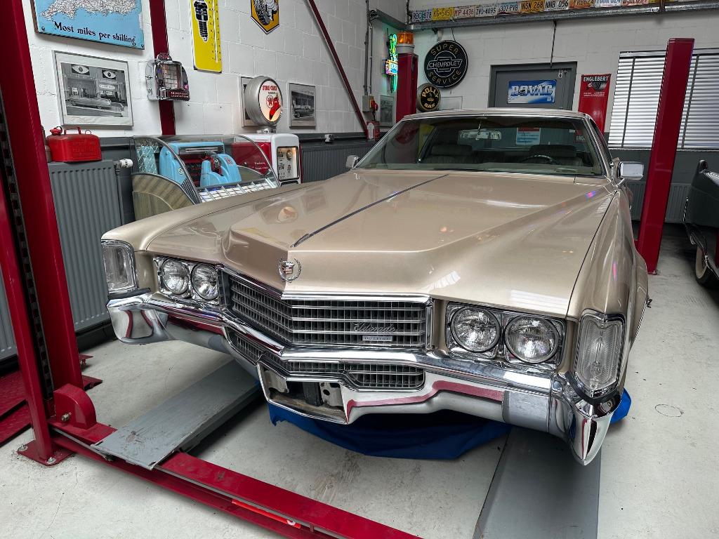 cadillac 1970 eldorado, Auto's, Beige, Beige, Leder, Particulier