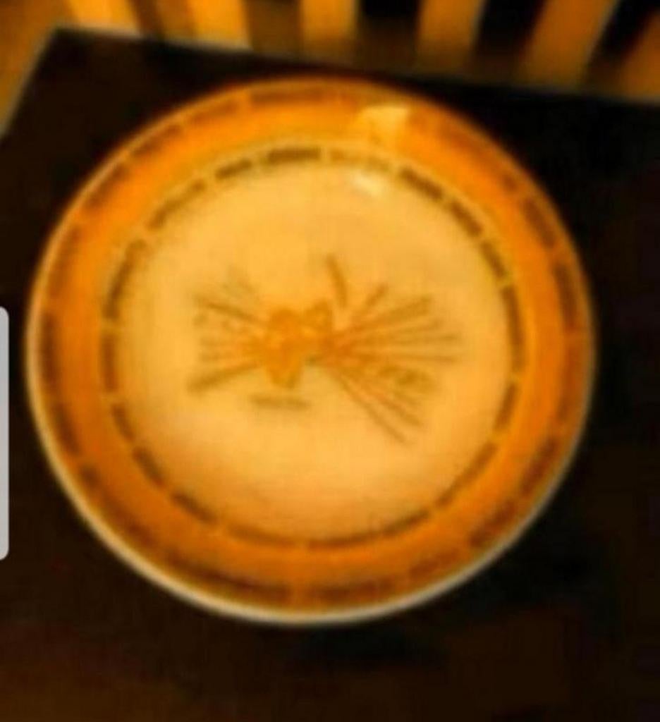 4 spaghetti borden, Ophalen of Verzenden, Zo goed als nieuw